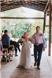 Bride and Groom Walk Down the Aisle - Rebecca Stevenson Photography