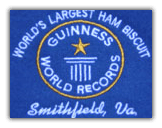 Worlds Largest Ham Biscuit Sign